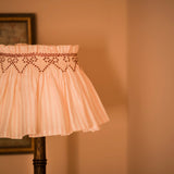 Edit58 x Smock London Elsie Lampshade Skirt Chemise Stripes with Kir Royale Ribbon Hand Smocking