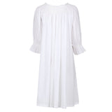 Maria Montessori Women's Dress with Chantilly Hand Smocking