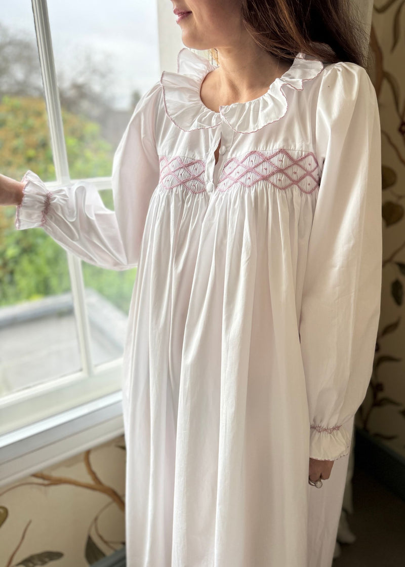 Women\'s Mother Teresa Night Long – & Maternity Dress wit Nursing Sleeves London Smock